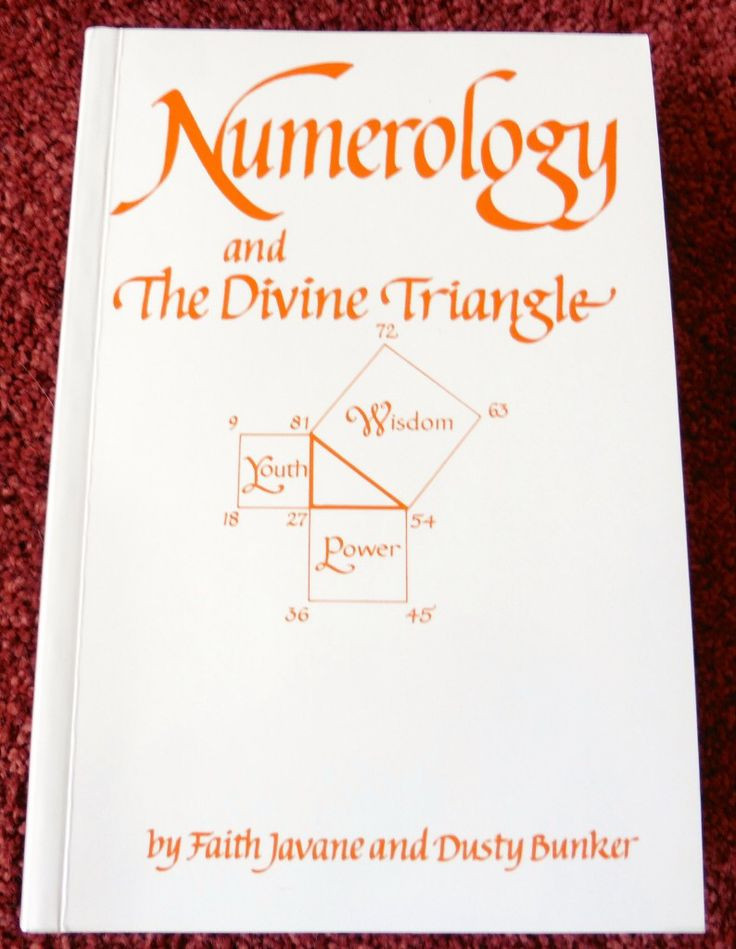 Sách Thần Số Học Numerology And The Divine Triangle